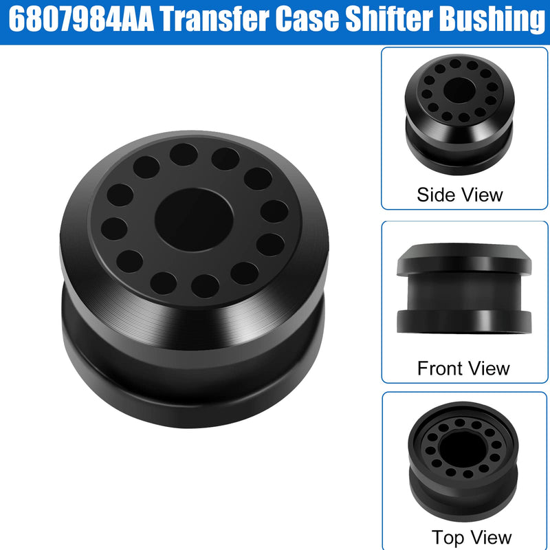 BLACKHORSE-RACING Transfer Case Shifter Linkage Bushing Grommet 68078974AA 68078975AA Transfer Case Control Lever Bushing Compatible with 02 10 Dodge Ram 1500 2500 3500 4X4 Pack of 2
