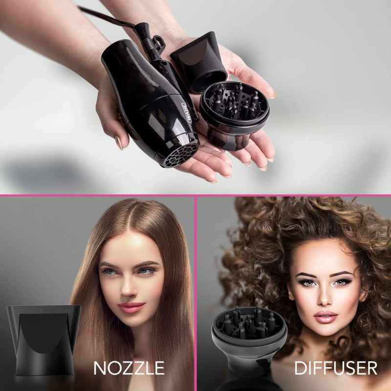 Wahl Compact Foldable Travel Hair Dryer with Worldwide Voltage