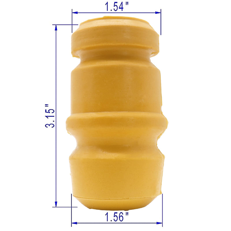 Front Bump Stop, Upper Suspension Jounce Bumpers Compatible with Cherokee XJ 1984-2001 (Front) Front