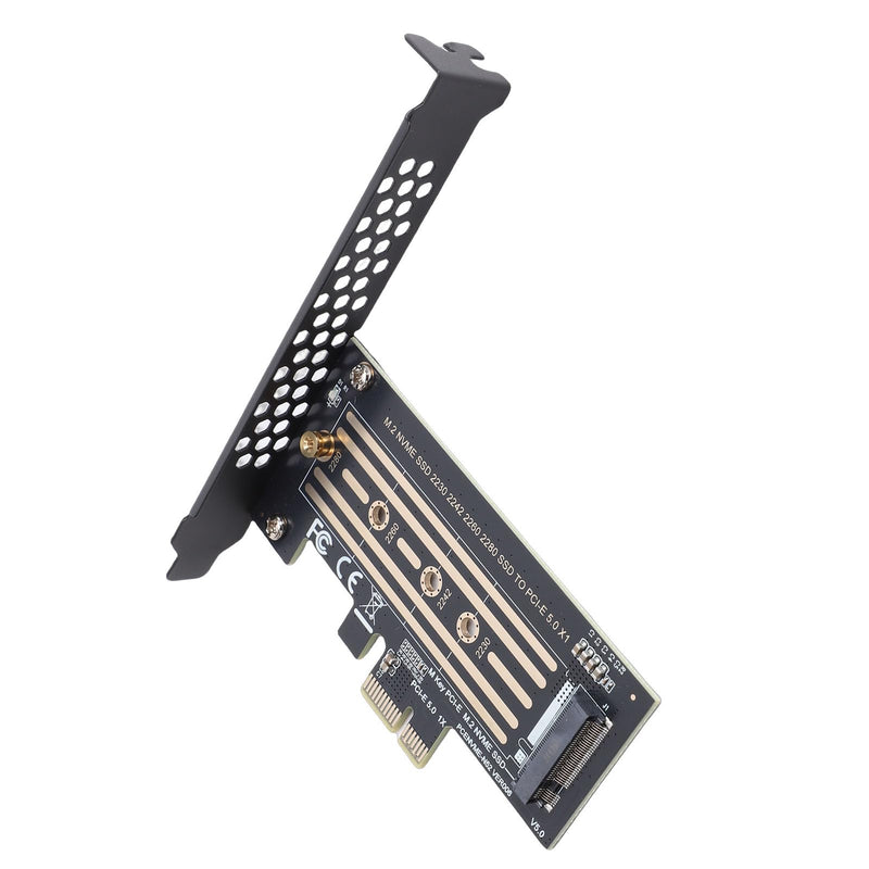 Generic M.2 NVMe to PCIe X4 5.0 Adapter, Stable 32Gbps Speed M2 SSD Expansion Card for 10 11, Computer Upgrade Solution