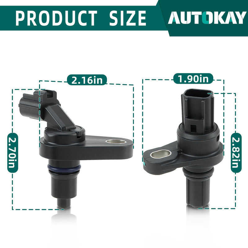 AUTOKAY 62TE Transmission Speed Sensor for Journey 2011-2019 for Town & Country 2008-1016
