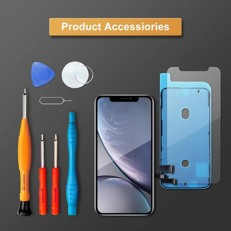 LL TRADER Screen Replacement for iPhone Xs MAX 6.5" LCD Retina Display Replacement Touch Screen Digitiser with Repair Tool Kits 2025 NEW for USA 6.5" for XS MAX