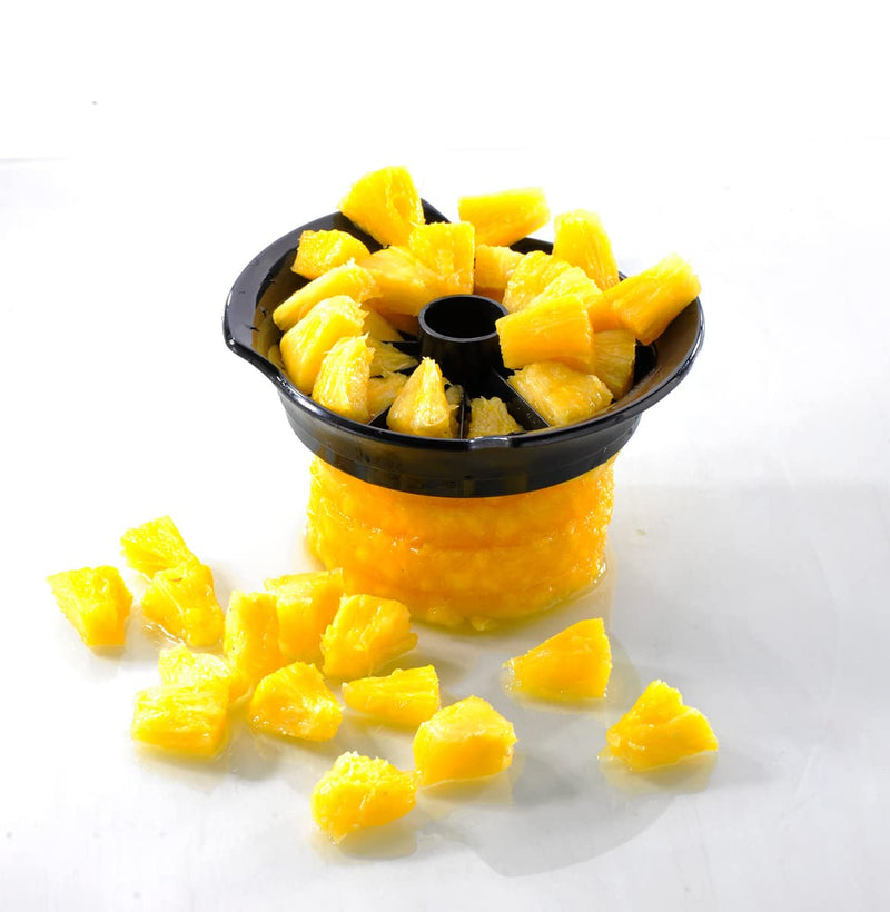 Gefu 13550 Pineapple Slicer, Silver & Black