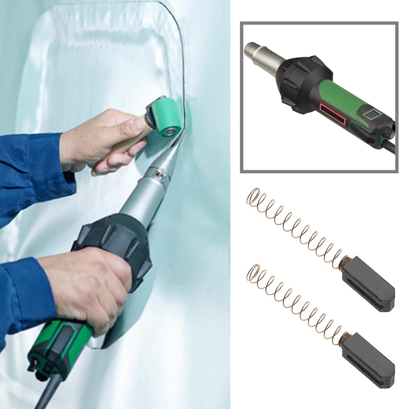 2 Pairs Carbon Brushes Compatible with TRIAC S G3CH-6060 Hot Air G-un Electrical Tools Replacement Accessories 5x6x14mm
