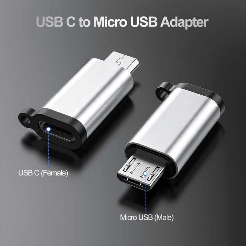 1pc Pack USB Type Adapter Converter b c Connector