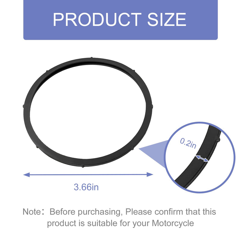 Gasket Replacement 19B-24486-01-00 Fuel Pump Oil Tank O-Ring Seal Compatible with Yamaha YZF R6 R1 FZ6 FZ6R FZ8 FZ1 Spare partsir