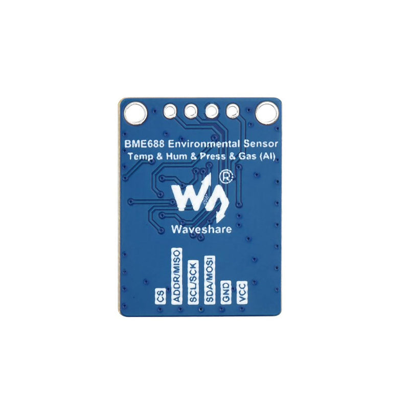 BME688 Environmental Sensor for Raspberry Pi/Raspberry Pi Pico/Arduino/ESP32, Supports Temperature/Humidity/Barometric Pressure/VOC Gas Detection/AI Function, I2C and SPI with AI Function