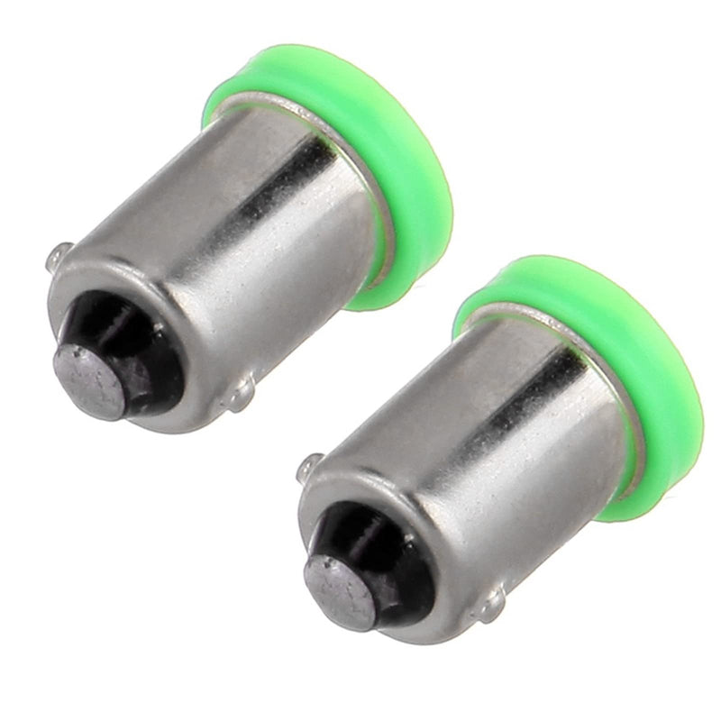 cciyu 10X BA9S LED SMD 1895 DASH INSTRUMENT PANEL CLUSTER Ash Tray Light Bulbs BA9S 1-5050-SMD Light Bulbs Replacement fit for Dashboard Gauge cluster Speedometer Odometer Map light Green
