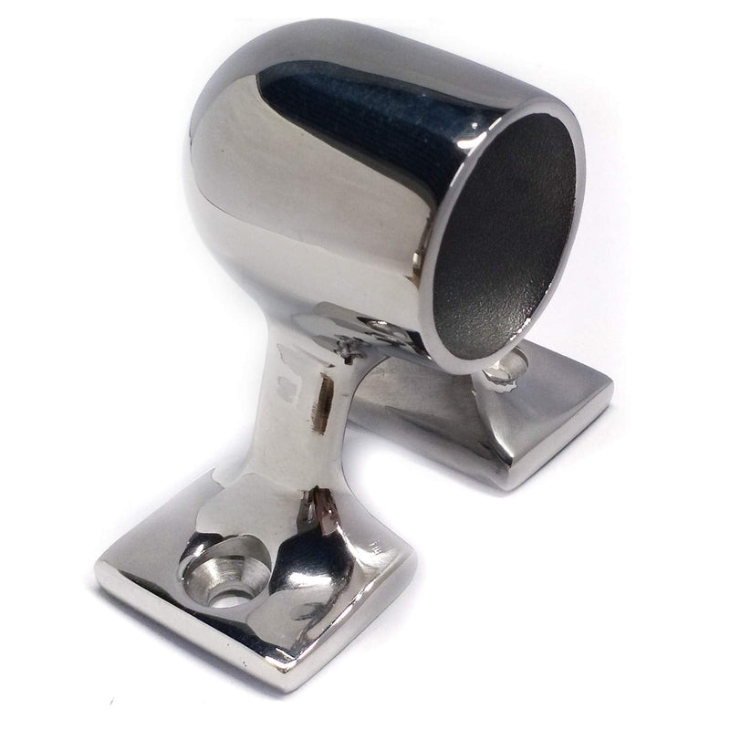 NRC&XRC Heavy Duty 316 Stainless Steel Boat Hand Rail Fitting 1" OD Tube 90 Degree Right-End Stanchion
