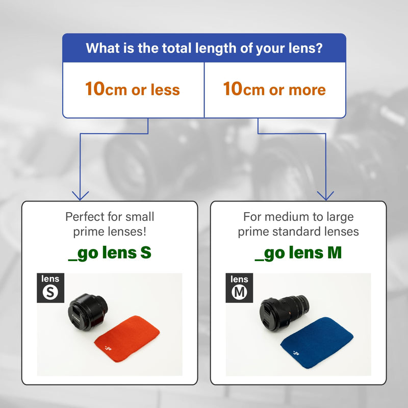 Camera Lens Cover, Square W, Made in Japan, M, Light Gray M size