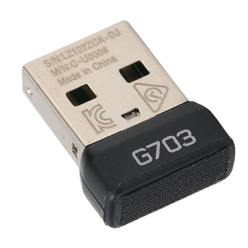 USB Receiver for G703 Lightspeed, 2.4 GHz Replacement for Desktop PC Laptop, Plug and Play