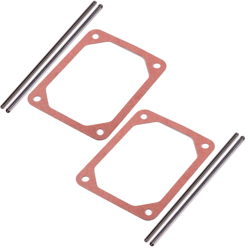 Briggs Stratton Head Gasket 273486 690971 690981 690982 with Two Push Rods Set fits the 446777 Engine 401577-0123-B1 20A114, 405777,total 6PCS. 690971 690981 690982（2 Set）