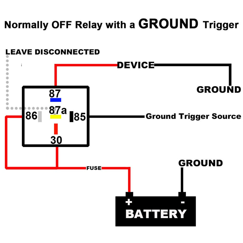 irhapsody Relay 12V, 80/60 Amp Waterproof Relay, 5 Pin Automotive Relay, Spdt 12-Volt Auto Relay with Pigtail 5 relays