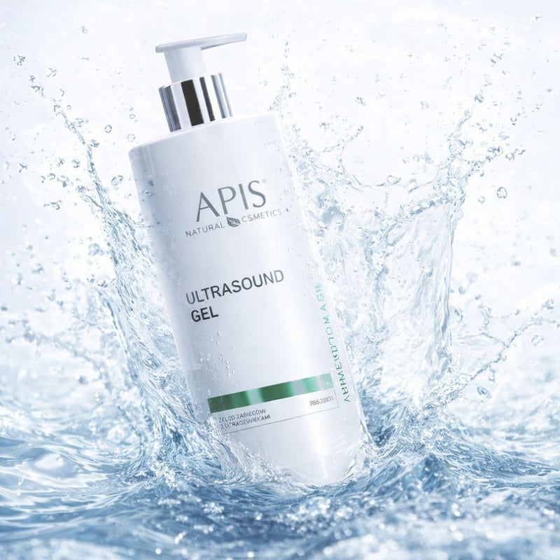 APIS Ultrasound Gel with Hyaluronic Acid, 16.9 fl oz – Hydro-dermabrasion Professional Conductive Gel for Cavitation, Microcurrent, Sonophoresis & Radiofrequency Use – Alcohol & Paraben Free