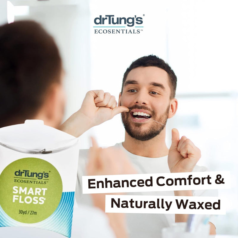 Dr. Tungs Smart Floss - 30 Yards - Case of 6