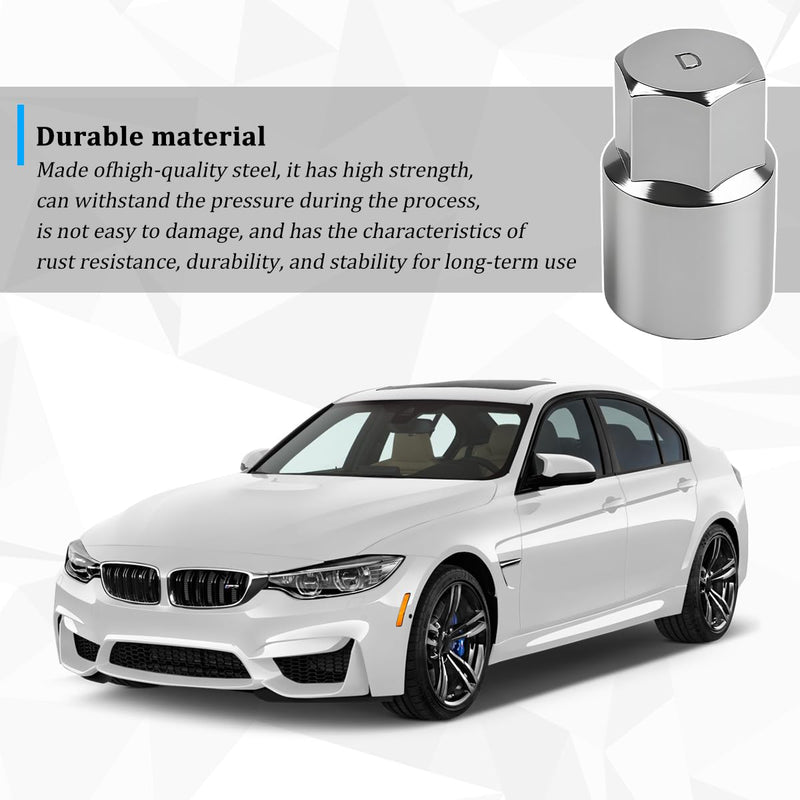 Car D-Wheel Locking Nut Key, Heavy-Duty Anti-Theft Vehicle Wheel Lug Nut Socket Installation Removal Tool, Automotive Tyre Lug Lock Remover Key, Compatible with ux250h rx350