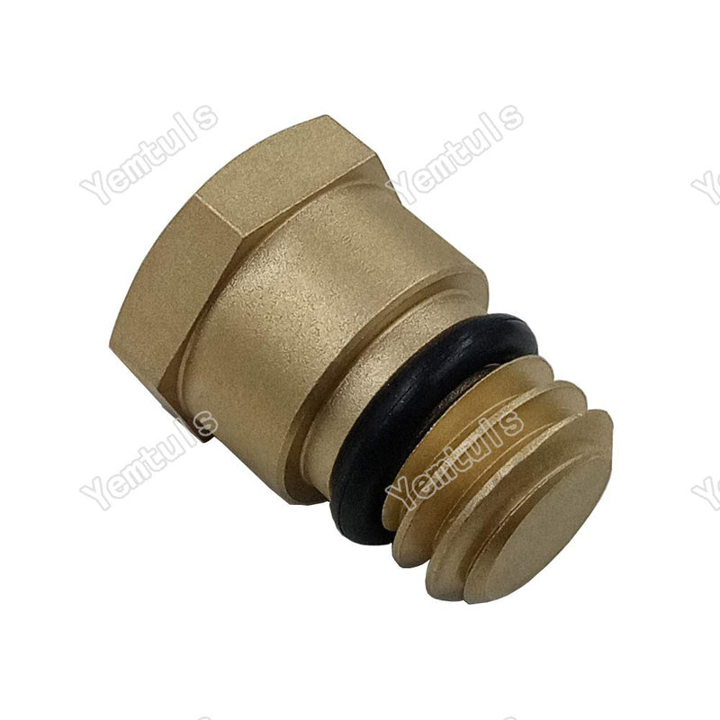 Replacement for HFCM Water Separator Drain Plug Upgrade Ford Powerstroke 6.0L Diesel 2003-2007,Pack of 1