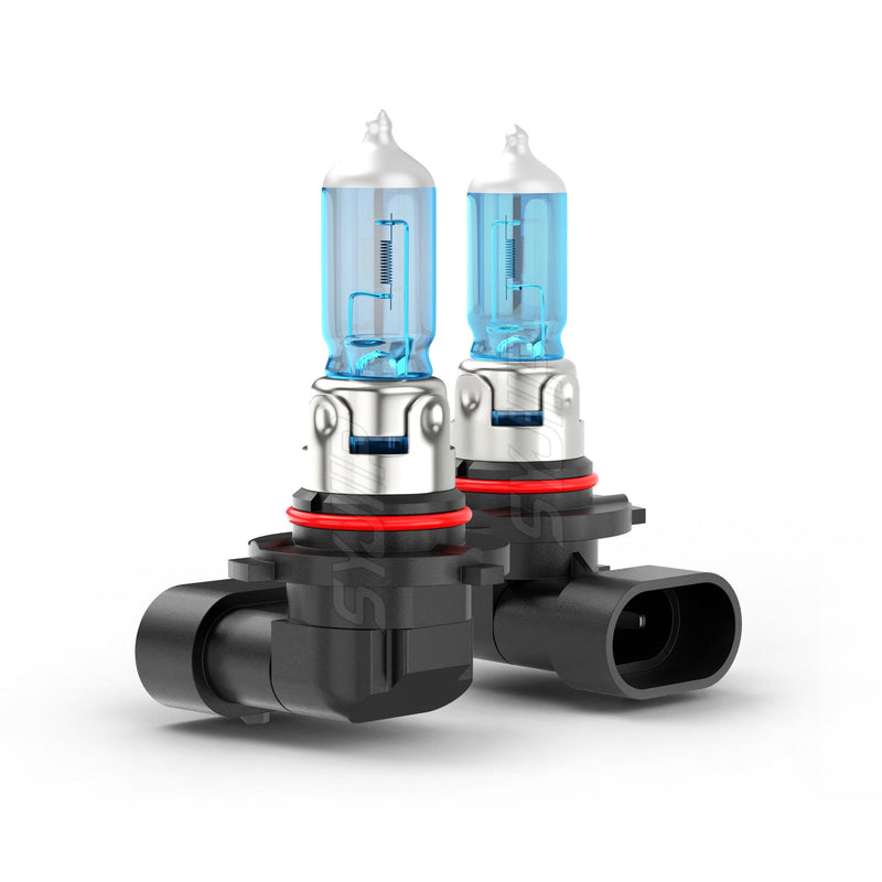 Upgraded Halogen Headlight Bulbs For Honda Accord Sedan 1990-2001 2002 2003 2004 2005 2006 2007 2008 2009 2010 2011 2012, 9005 9006 High Low Beam Headlamp Lights, 6000K White, 300% Brightness, 4-Pack for Accord Sedan high and low beam (90-12)