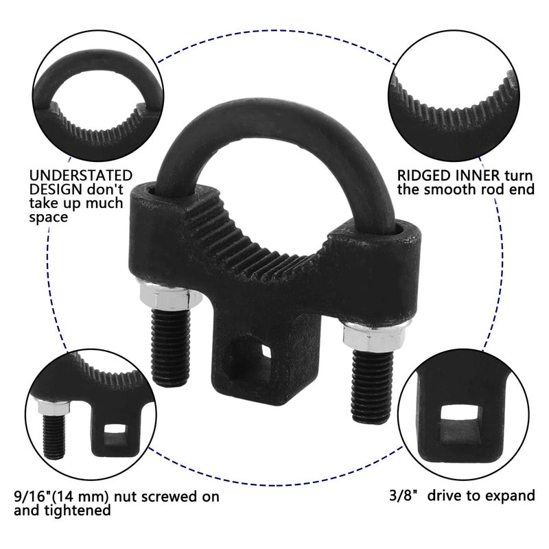 Inner Tie Rod Removal Tool 3/8” Tie Rod End Removal Tools 30-42mm for Automotive Repair