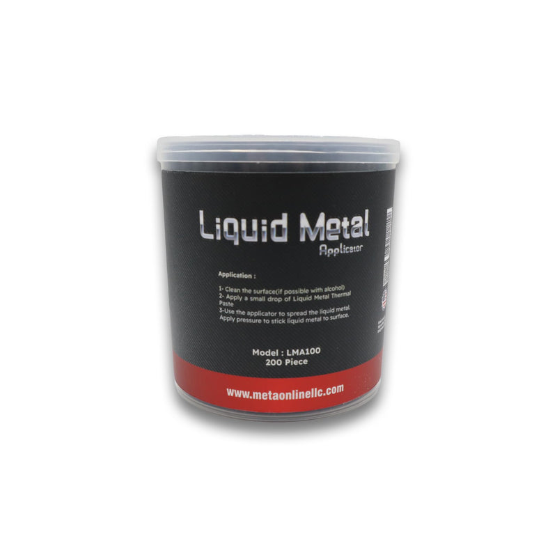 Liquid Metal Applicator 200 Pieces - Easy Spreadability - for All Devices PS5, Xbox, CPU, GPU