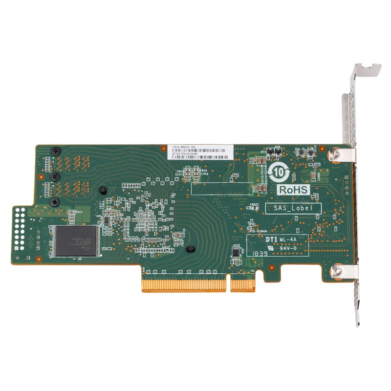 SAS HBA Card Compatible with LSI 9300-8i IT Mode 9207-8i 9211-8i | PCIe 3.0 x8, 2x 8643 Internal, 12Gb/s SAS + SATA 6Gb/s, PCIe SATA Expansion Card, HBA Controller for ZFS TrueNAS unRAID NAS