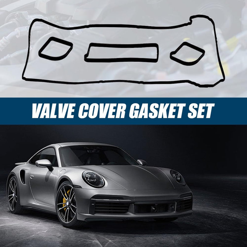 Valve Cover Gasket Set, VS 50639 R-1 Engine Valve Cover Gasket Compatible with 2004-2017 Ford Escape Focus Fusion Ranger 2003-2013 Mazda 3 5 6 3 Sport Tribute 2005-2011 Mercury Milan Marine