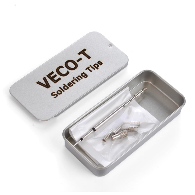 Heat Set Insert Tool,Soldering Iron Tips Come with Thread inserts M2 M2.5 M3 M4 M5,Compatibe with C210 Soldering iron,3D Printing Tools