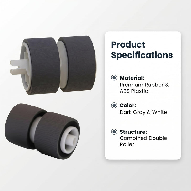 5484B001 Scanner Exchange Roller Kit for Canon DR-C125 C225 | DR-C255 DR-C225II DR-C225W-1 Scanner Exchange Roller Kit Replace# 5484B001AA