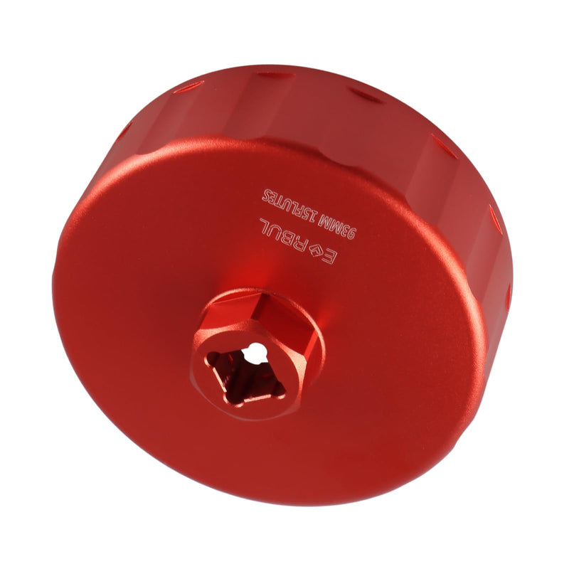  [AUSTRALIA] - CNC 93mm 15 Flutes Oil Filter Wrench Removal Tool to Change Oil Filter Compatible with Dodge Ram 2500 3500 6.7L 5.9L L6 Turbo Diesel with 05083285AA Oil Filter