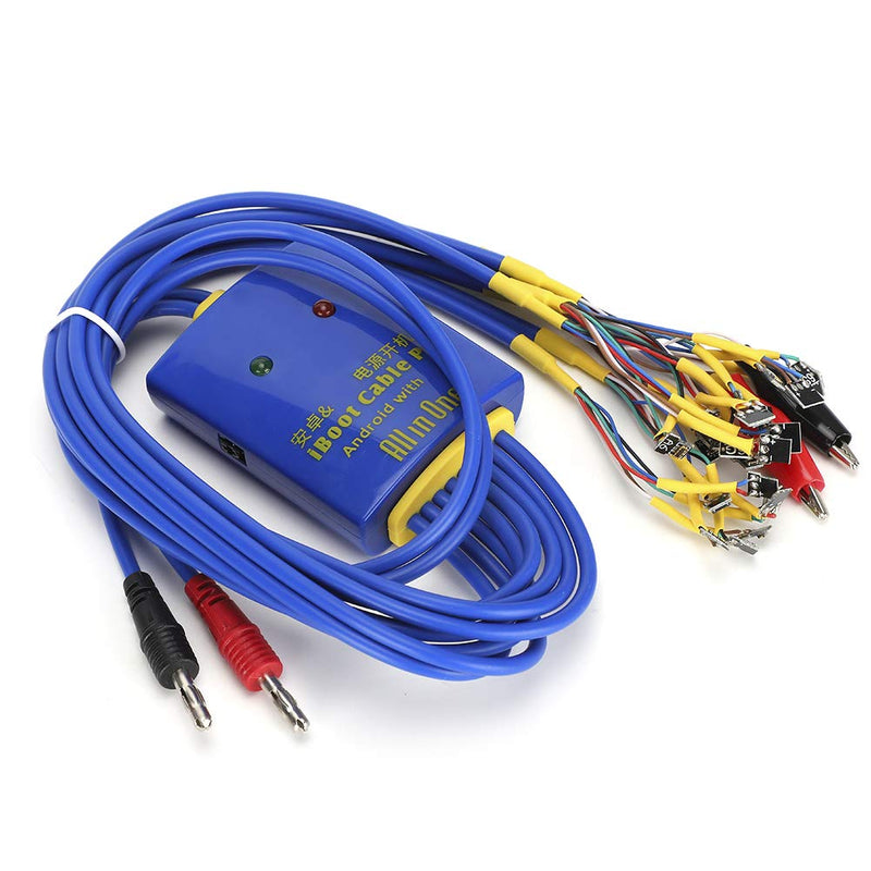 Multipurpose Phone Power Test Cable, Smart DC Power Supply Boot Control Line Cable, Current Test Cable Motherboard Repair Testing Tool for Phone