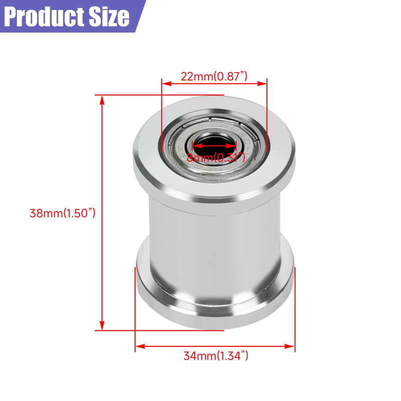 Mini Bike Chain Tensioner with 1-3/4" Roller Compatible with Baja DB30 Blitz Motovox Mbx10 Mbx11 Predator 79cc 97cc 98cc 100cc 2.5hp 3.0hp Mini Bike Parts Chain Adjuster chain tensioner+chain adjuster