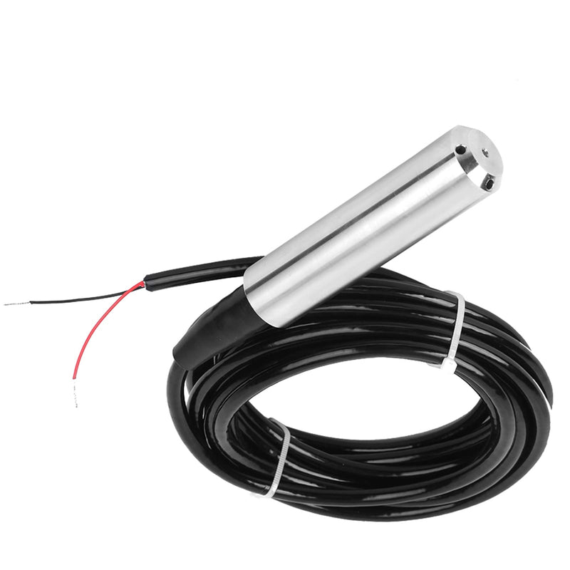 Liquid Level Sensor for Detecting DC24V 4-20mA Level Transmitter 304 Stainless Steel Signal Output Water Level Sensor Detector Liquid Level Sensor(0-2 Meters Range)