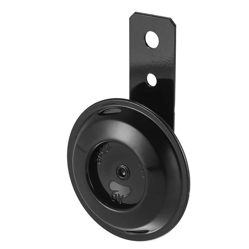 uxcell Waterproof Black Siren Electric Horn DC 6V 105dB for Vehicle Car