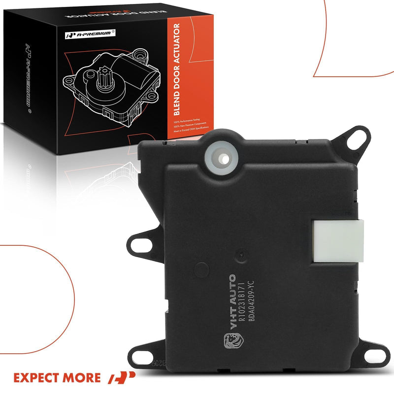 A-Premium HVAC Heater Blend Door Actuator Compatible with Ford Explorer 2002-2010, Expedition 2003-2006, Explorer Sport Trac 2007-2010 & Mercury Mountaineer 2002-2010, Main, Replaces# 1L2H19E616CD