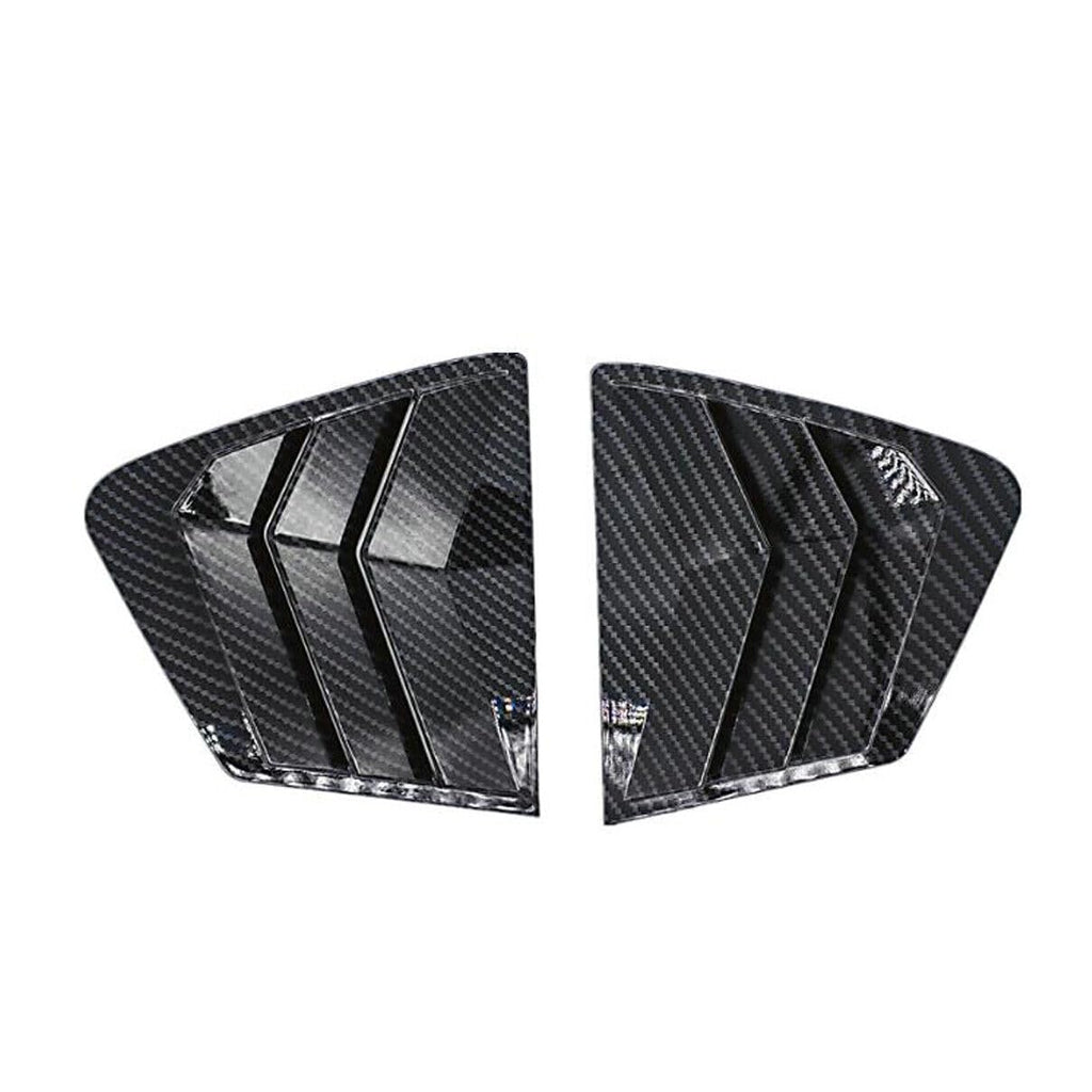 for 2012 2013 2014 2015 Honda Civic 2Pcs Car Side Quarter Window Vent Louver Shutter Cover