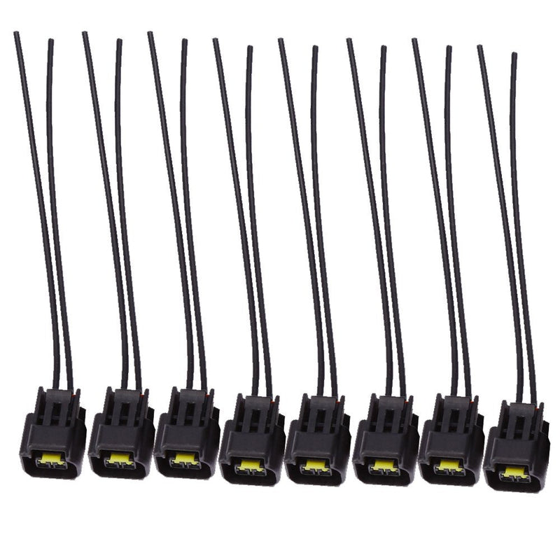 Modular Ignition Coil Harness Connector Pigtails Replacement for 4.6L 5.4L 6.8L Ford Mustang Cobra (8Pcs)
