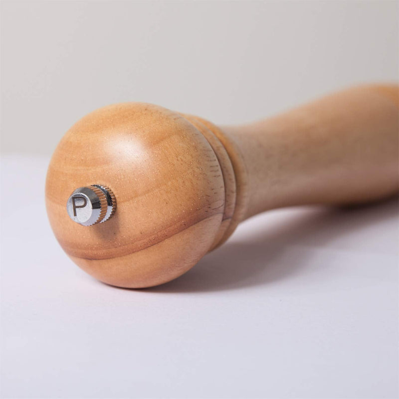 Pepper Mill, Pepper Grinder with Adjustable Ceramic Grinder, Rubber Wood, Height 30 cm / 12 inch