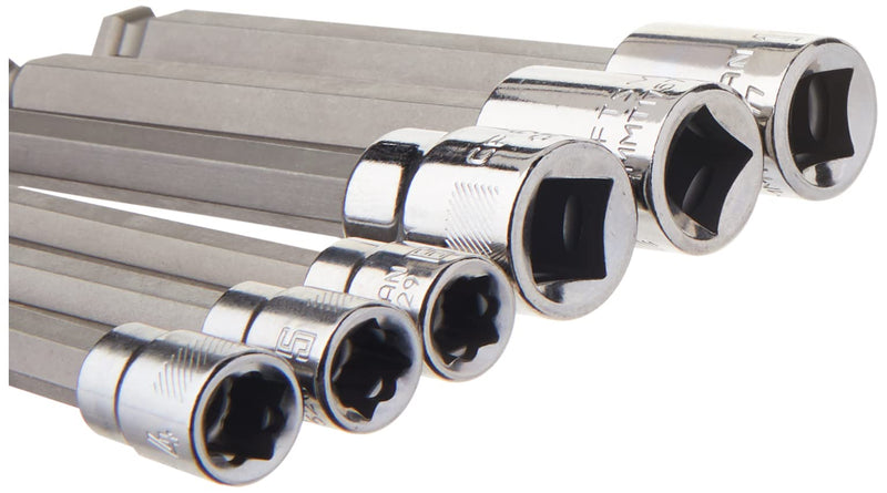 CRAFTSMAN Hex Bit Socket Set, Metric, 3/8" Drive, Long Ball, 6Piece (CMMT42607) 3/8" in
