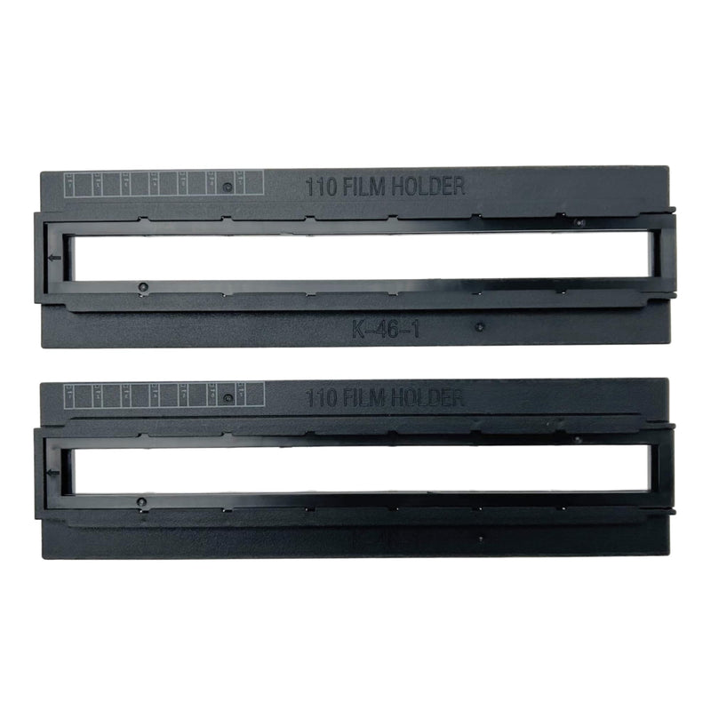 2X Negative Scanning 110 Film Holders for Epson Perfection V700 V750 | Fits Epson Perfection V700 V750 Scanner, 110 & 16mm Film Adapter, Pack of 2 2pcs 110 Film Holder