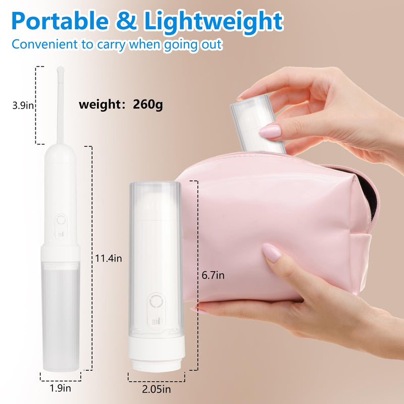 Portable Bidet for Travel, Rechargeable Electric Travel Bidet for Women & Men, Waterproof Handheld Bidet Sprayer High Pressure for Personal Hygiene Cleaning