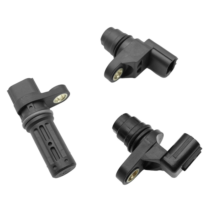 Engine Camshaft Position Sensor Intake Exhaust Side and Crankshaft Position Sensor Kit for Honda Acura TSX 2004-2008 Honda Accord 2003-2007 Element 2003-2011 2.4L 37510-RAA-A01 37510-PNA-003