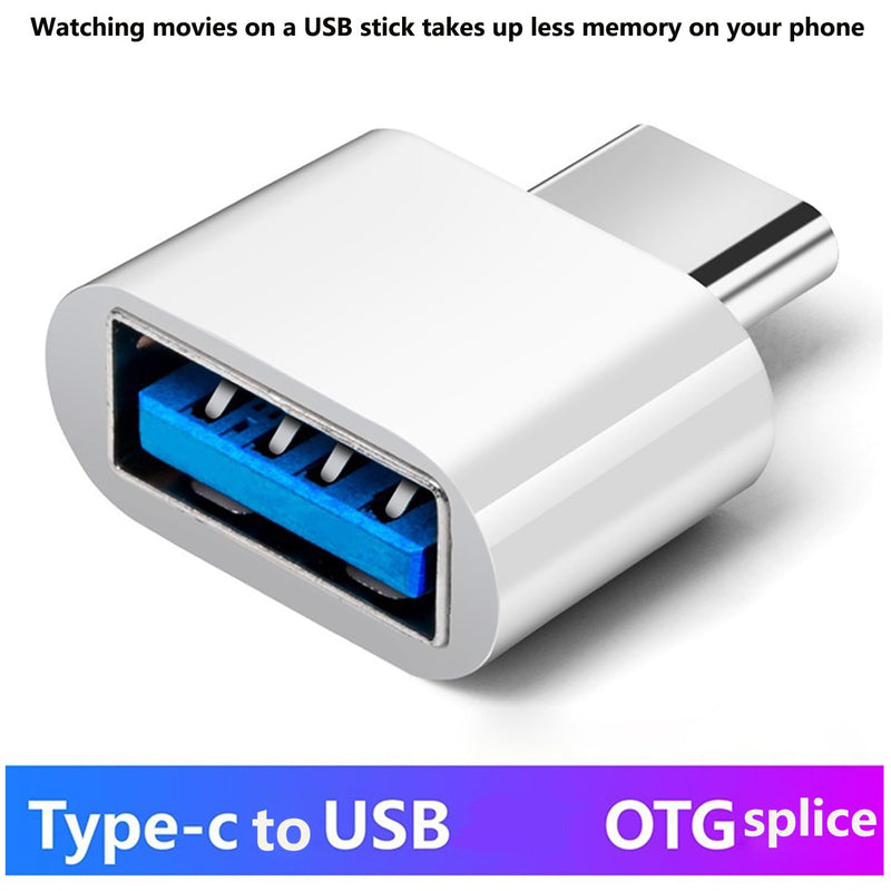 URANT (6Pack Adapter,USB C to USB 3.0 OTG Adapter,2 Type C Female to Lightning Male,2 Lightning Female to Type C Male Compatible with iPhone 15 14 13 12Pro Max Plus, Samsung Galaxy, Laptop, PC