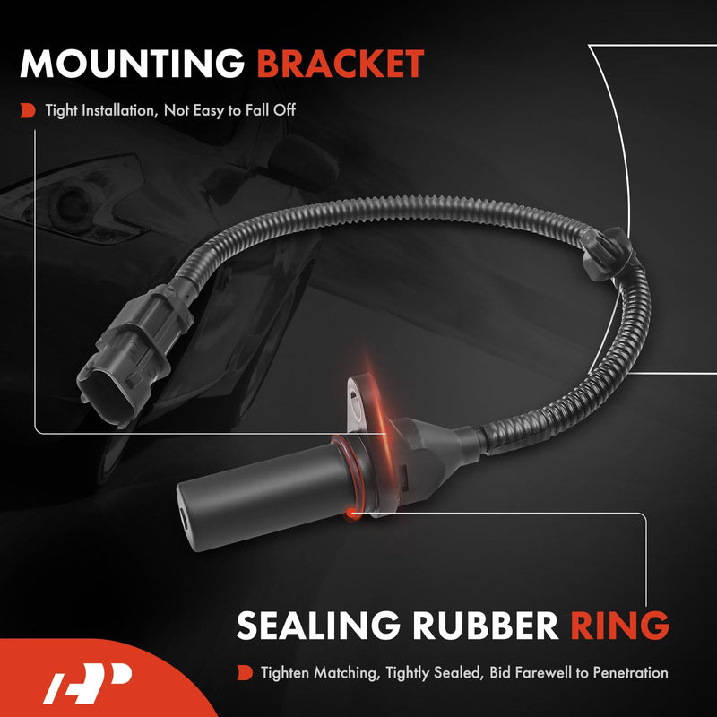 A-Premium 39180-2B000 Engine Crankshaft Position Sensor Compatible with Hyundai, Kia & Dodge Models - Elantra 11-20, Soul, Forte, Accent, Tucson, Rio, Veloster, Attitude - 1.6L 1.8L 2.0L - # SU13885