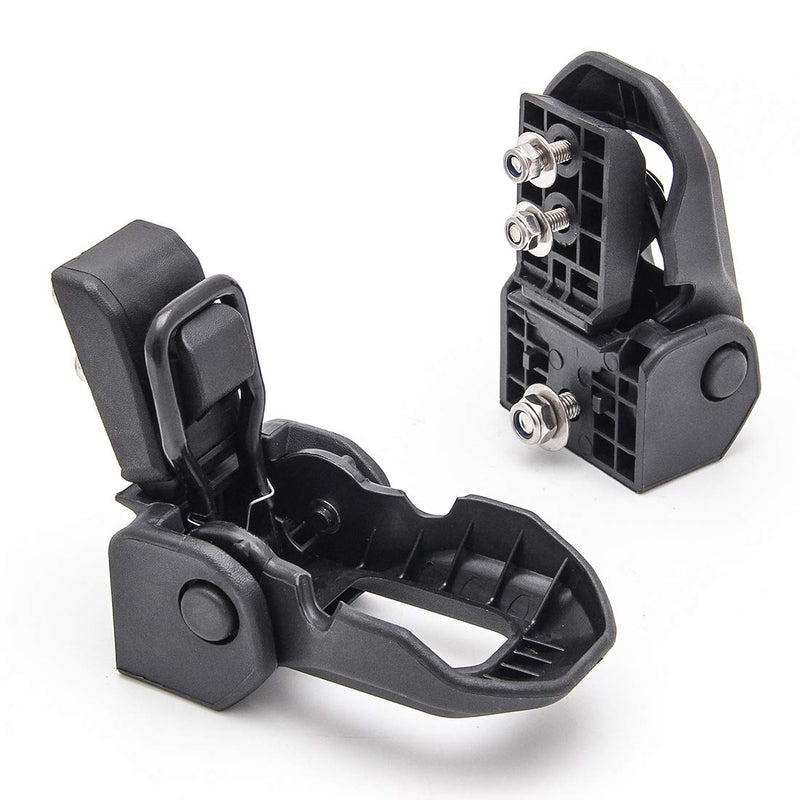 JL OEM Hood Latches Original Hood Lock Catch Latch Kit Compatible with 2007-2023 Jeep Wrangler JK JL and Jeep Gladiator JT (1 Pair)