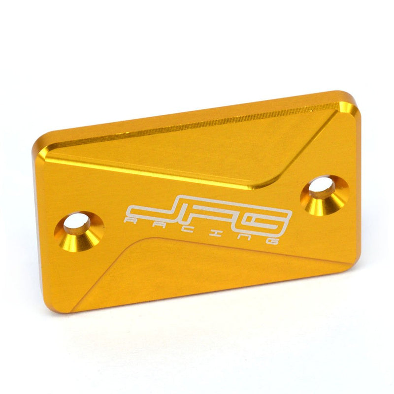 Motorcycle Front And Rear Brake Fluid Reservoir Cover CNC Cap Set Compatible To DRZ400S DRZ400SM 2000-2019 Dirt Bike Gold Front & Rear Brake Fluid Reservoir Cover_2