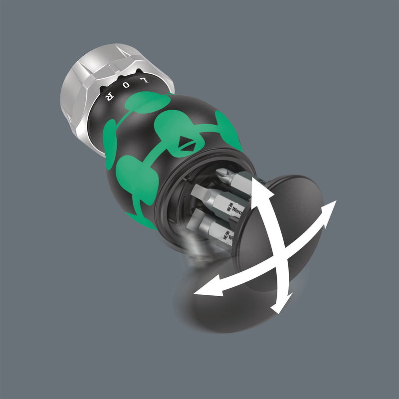 Wera 05008886001 Kraftform Kompakt Stubby Magazine Ra 4, 6 Pieces KK Stubby Magazin RA 4
