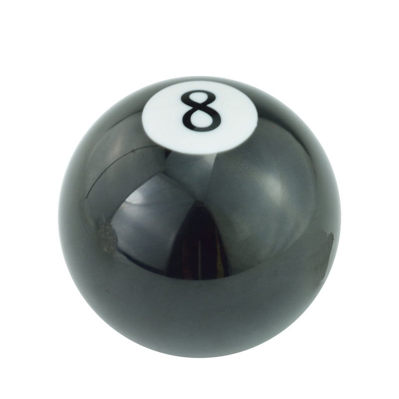 Pool Ball Billiard Stick Shift Knob Universal Gear Shifter Knobs for Car SUV Bus Truck (Black 8) Black 8