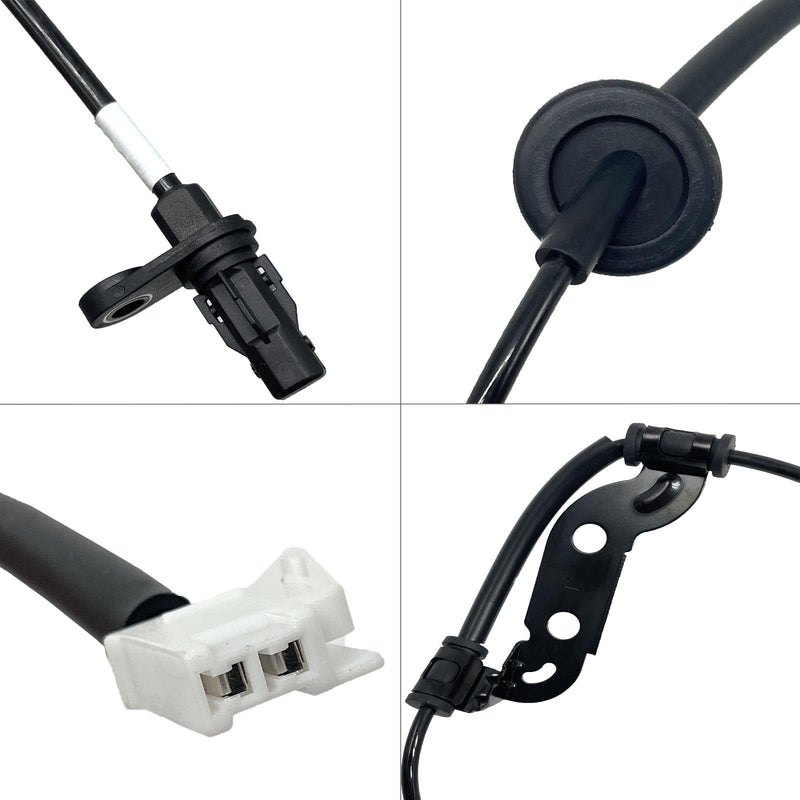 2PCS ABS Wheel Speed Sensor Rear Left & Right for Hyundai Sonata L4 2.4L 2011-2012 59930-3S300 59910-3S300 Rear Left&Right