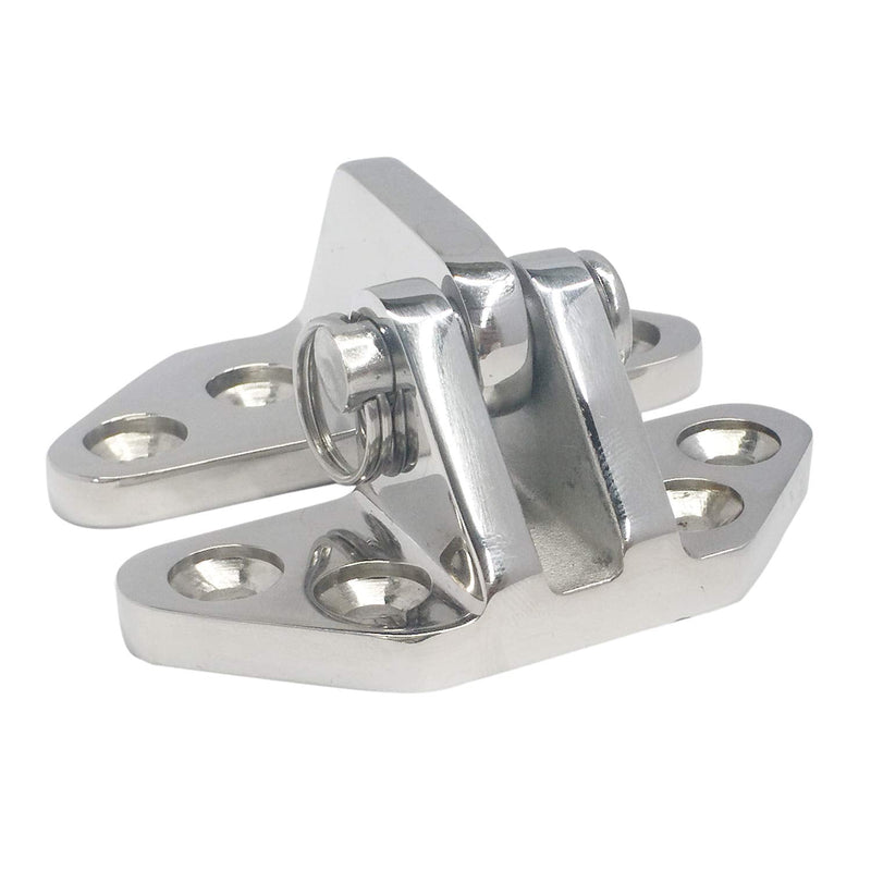 NRC&XRC Heavy Duty 316SS Marine Grade Casting Hatch Hinge 2-3/4" x 2-3/4" for Boat, RV