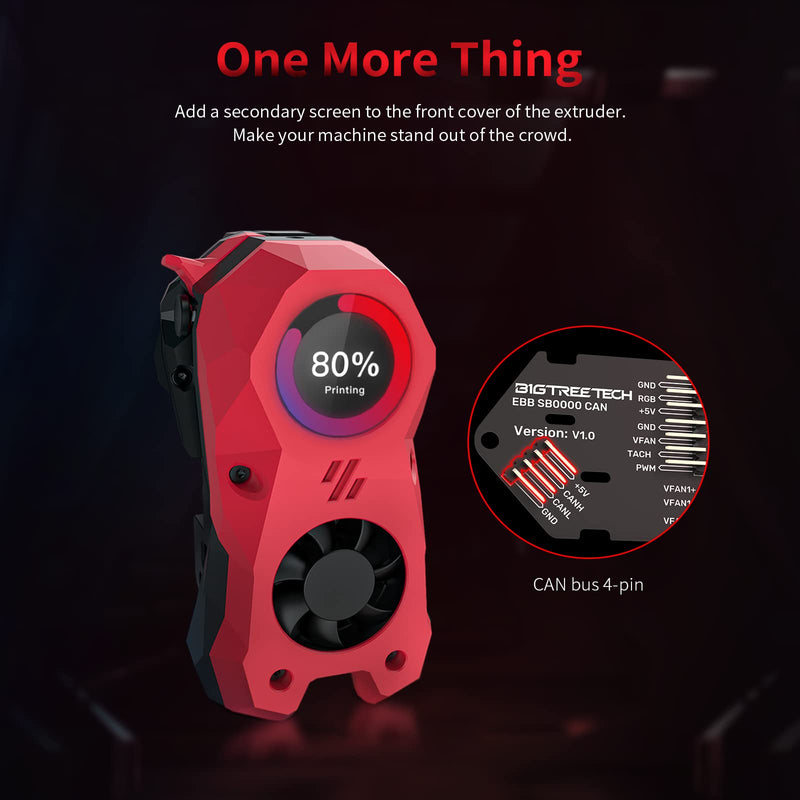BIGTREETECH EBB SB2209 CAN（RP2040）for Voron StealthBurner 3D Printer Parts Hotend Klipper Canbus Extruder HeadTool Max31865 Adapter Board EBB SB2209 (RP2040)